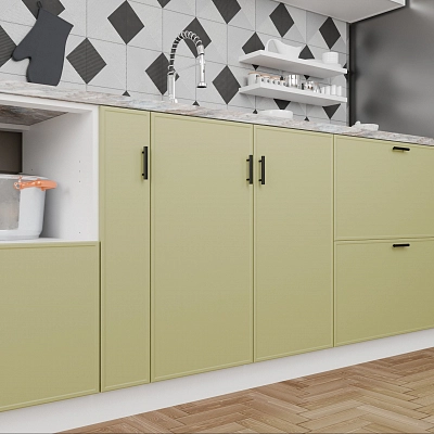 Кухонный фасад Мира Нефрит